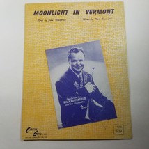 Moonlight in Vermont Sheet Music Blackburn Suessdorf Billy Butterfield photo - £8.62 GBP