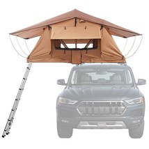 VEVOR Rooftop Tent Hard Shell 2-3 Person Waterproof for Jeep SUV Truck w/ Ladder - €1.052,06 EUR