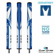 Superstroke Zenergy Tour 1.0 Golf Putter Grip, White / Blue or white /Black - £31.99 GBP