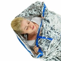 50 Pack Outdor Emergency Sleeping Bag Survival Heat Reflective Camping - $119.95