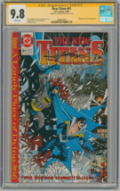 CGC SS 9.8 New Teen Titans #61 SIGNED George Perez Cover &amp; Art Batman Nightwing - $296.99