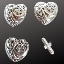 Blanket Pin and Magnetic Number Holder Horse Show Number Set Heart String image 2