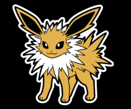 Pokémon anime monster jolteon Cartoon - Sticker Decal Truck Car Phone - £2.98 GBP+