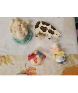 NEW Mixed LOT of 4 Pig Piggy Fridge Magnets Chef More Sugar Kitchen - $288.71 MXN
