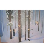 "ENCHANTED WOOD " ORIGINAL ART ,OIL ON CANVAS (PRICE REDUCTION LIMITED P... - $615.29
