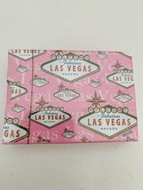 Las Vegas Nevada High Quality Playing Cards *Pink Color Cover* - £7.61 GBP