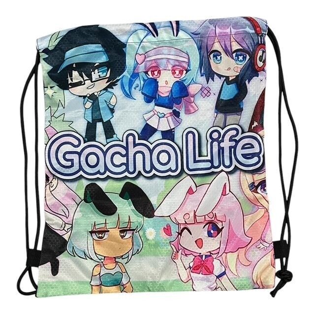 Gacha Life Unisex Drawstring Bag – 3D Print Lightweight Daypack/Gym Bag,... - $9.33