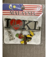 I Love Kuala Lumpur Malaysia Souvenir Magnet Decoration - $271.15 MXN