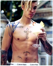 Justin Bieber Signed Photo 8X10 Rp Autographed Hot ! - £15.76 GBP