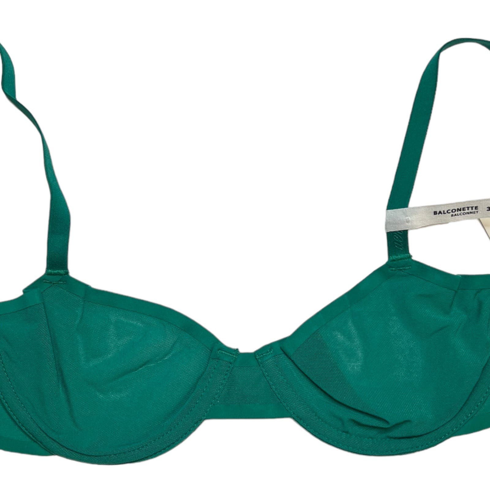Primary image for Aerie Smoothies Balconette Bra Green 32B New