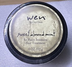 Wen by Chaz Dean Sweet Almond Mint Re Moist Intensive Hair Treatment 4 o... - £17.78 GBP