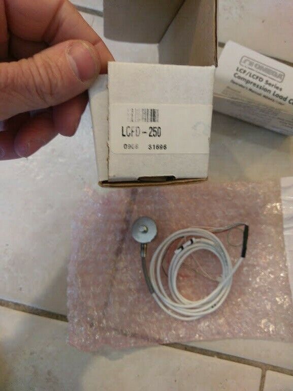 RARE Omega Omegadyne Load Cell Sub-Miniature 0-250lbs pn#- LCFD-250 - $809.38