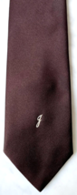 Berkley Initial Collection Brown Embroidered J Monogram Vintage Men&#39;s Ne... - £15.19 GBP