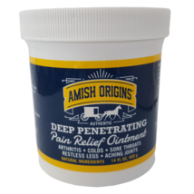 Amish Origins Deep Penetrating Pain Relief Ointment Restless Legs Arthri... - £29.77 GBP