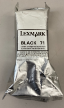 Genuine OEM Lexmark 71 Black Noire Ink Cartridge - New/Sealed - €11,21 EUR Genuine OEM Lexmark 71 Black Noire Ink Cartridge - New/Sealed - €11,21 EUR