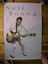 Neil Jeune Poster Shocking Roses Promo Album EVERYBODY&#39;S Rockin&#39;-
show o... - $448.25