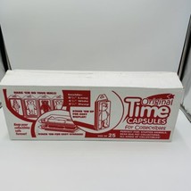 Original Time Capsules For Collectibles 25 Storage Plastic Boxes Beanie ... - $187.00