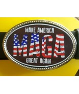 TRUMP   MAGA   2024 Epoxy Belt Buckle &quot;Make America Great Again!&quot;- - NEW! - $271.88 MXN