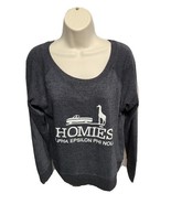 Homies Alpha Epsilon Phi Nola Womens Medium Gray Sweatshirt - $825.86 MXN
