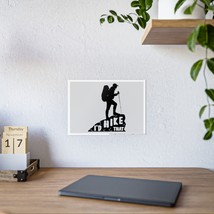 Gloss Poster - &#39;I&#39;d Hike That&#39; Silhouette - Inspirational Hiking Wall Art - £13.05 GBP+