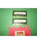 Hynix RAM Memory Chips 2X512MB 2Rx16 PC2-5300S - $4.29 CAD