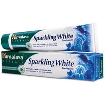 Himalaya Herbals Sparkling White Toothpaste 80 g, Pack of 2,Whiter Teeth - £12.90 GBP