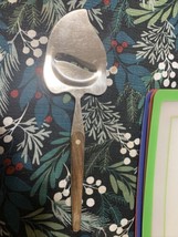 VINTAGE LANKOR Cheese Slicer  Stainless Steel with Riveted Wood Handle -... - $187.50 MXN