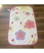 Baby Connection Ladybug Flowers Blanket Pink Purple Yellow Plush Fleece ... - $790.17 MXN
