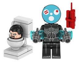Titan Sound Man Skibidi Toilet TV Show Cartoon Minifigure - £4.84 GBP