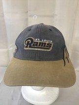 St. Louis Rams baseball cap/ hat blue tan - £9.56 GBP