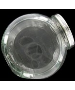 7&quot; Glass TILT JAR Vintage Style COOKIE penny candy Storage Canister 1/2 ... - $32.43