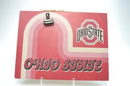 The Ohio State University Buckeyes Sign Wooden Sign With Clip Licensed D... - £15.71 GBP