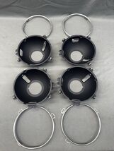 1961-1967 Ford Fairlane Galaxie Headlight Mounting Buckets Trim Rings Fa... - $161.64