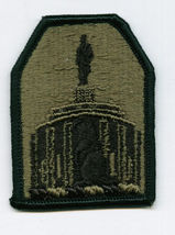 ARMY PATCH OREGON NATIONAL GUARD HQ SUBDUED - SSI - $1.98