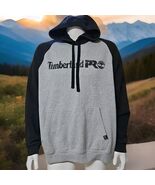Timberland Pro Hoodie Mens XL Gray Sweatshirt Fleece Lined Pullover Cell... - $41.96 CAD