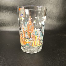 Walt Disney World Glass  25th Anniversary  Remember The Magic  Donald Du... - £5.55 GBP