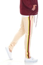 Rasta Khaki Pants Mens Pajamas Track Reggae Jamaican Sweatpants Jamaica Sweats - £23.97 GBP
