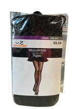 Womens Halloween Spiderweb Lace Tights One Size - £4.44 GBP