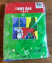 Jumbo Bike Blue Gift Bag Oversized Bicycle Present Bag Gift Wrap Bag 5&#39; x 6.5&#39; - $10.00