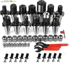 Collet Set CNC CAT40 Tooling Package ER32 ER16 Collet Sets Mill Holder S... - $539.49