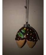 Fortune Cookie Ornament-Reads &quot;Your Christmas Will Be Filled With Love&quot; - £7.93 GBP