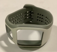 TomTom Comfort Strap LIGHT GRAY/WHITE Runner Multi-Sport GPS watch band - $16.78