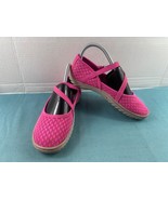 Eddie Bauer Youth Kids Girls Shoes Pink 4M Mary Jane SlipOn Comfort Hiki... - $26.91 CAD