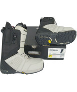 NEW $300 Burton Imperial Mens Snowboard Boots!  7 Light Gray &amp; Black - £141.53 GBP