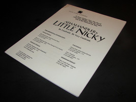 2000 LITTLE NICKY Movie Press Kit PRESSBOOK Production Notes Handbook - $14.99