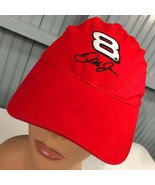 Dale Jr Red Adjustable #8 YOUTH Baseball Cap Hat  - $13.75