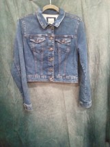 Wax Jean Womans Denim Jean Jacket Sz S 433ARE - $17.04