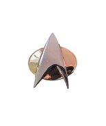 Star Trek Communicator Badge Pin 1988 Hollywood Pins Paramount - $9.90