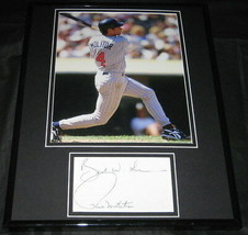 Paul Molitor Signed Framed 11x14 Photo Display JSA Twins Brewers - £50.61 GBP