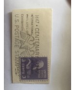 1938 Vintage Thomas Jefferson 1801-1809 3 Cent USPS Stamp - $70.00